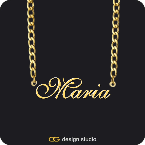 The Essential Name Necklace,Chain Upgrade