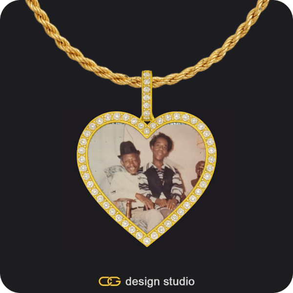 Custom Photo Pendant,Custom Photo Pendant,Custom Heart Photo Pendant