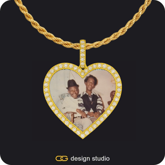 Custom Photo Pendant,Custom Photo Pendant,Custom Heart Photo Pendant
