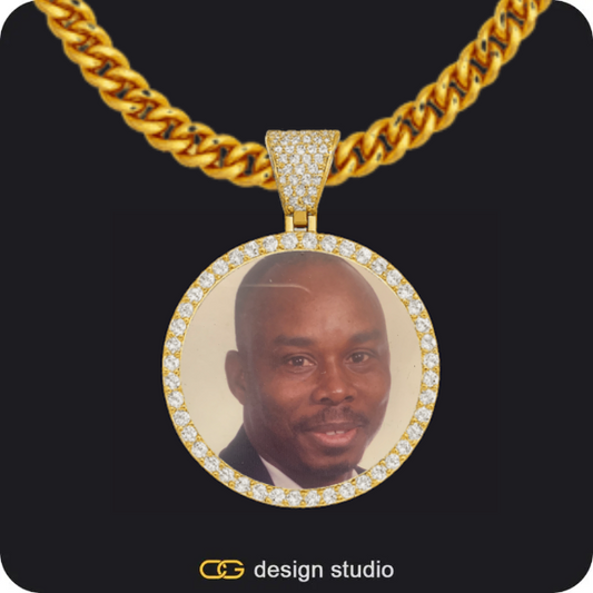 Custom Photo Pendant,Chain Upgrade