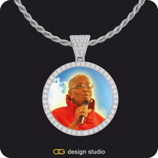 Custom Family Tree Names Necklace,$10 off,Custom Photo Pendant