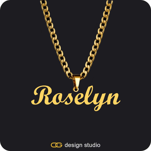 The Essential Name Necklace: Looped,Chain Upgrade,The Essential Name Necklace,The Essential Name Necklace