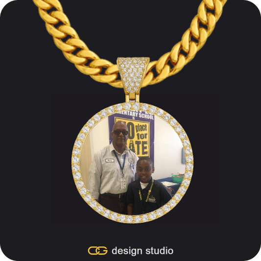 Custom Photo Pendant,Chain Upgrade