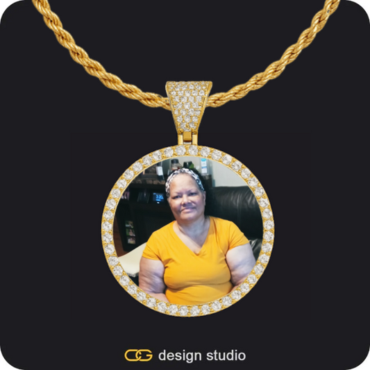 Custom Photo Pendant