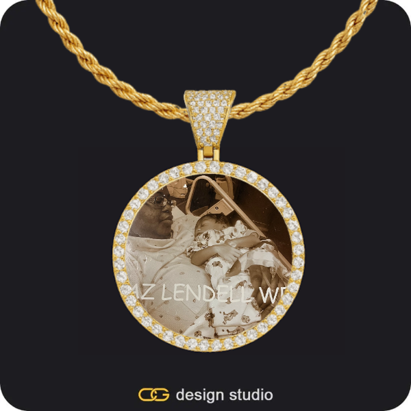 Custom Photo Pendant