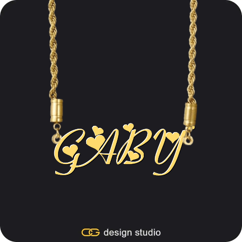 The Essential Name Necklace,Chain Upgrade