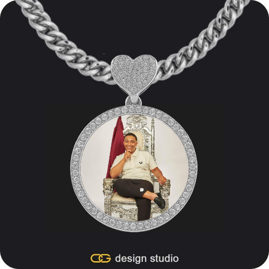 The Essential Name Necklace,Chain Upgrade,Custom Photo Pendant,Pendant Upgrade,Chain Upgrade,Custom Charm-Top Photo Pendant,Chain Upgrade