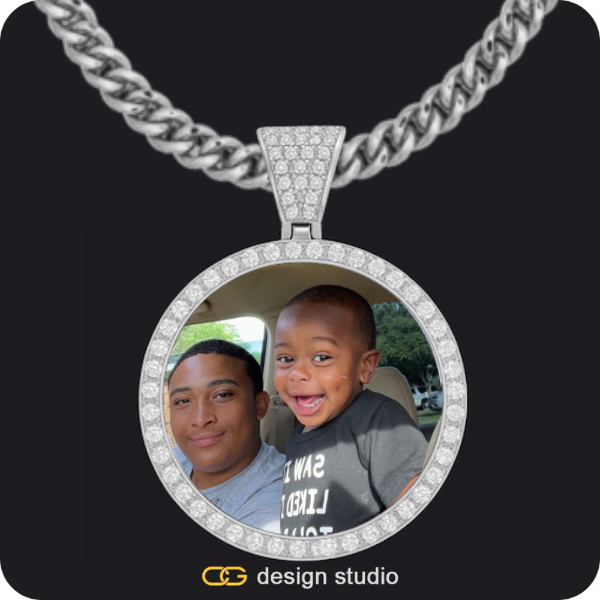 The Essential Name Necklace,Chain Upgrade,Custom Photo Pendant,Pendant Upgrade,Chain Upgrade,Custom Charm-Top Photo Pendant,Chain Upgrade