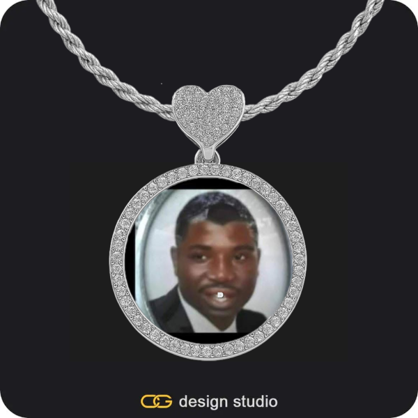 Custom Charm-Top Photo Pendant,Custom Photo Pendant,Pendant Upgrade,Custom Photo Pendant