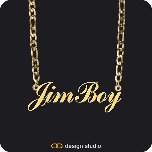 The Essential Name Necklace,Chain Upgrade