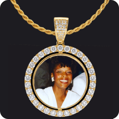 Custom Spinning Photo Pendant,Pendant Upgrade