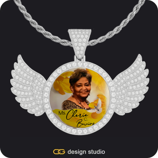Custom Photo Pendant: Wings,Custom Photo Pendant,Custom Charm-Top Photo Pendant,Custom Photo Pendant: Wings,Chain Upgrade,Custom Photo Pendant,Custom Photo Pendant,Pendant Upgrade,Chain Upgrade