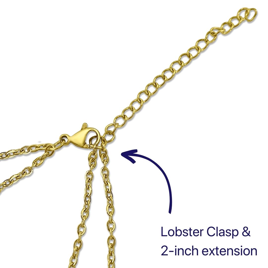 The Essential Name Necklace: Double Layer