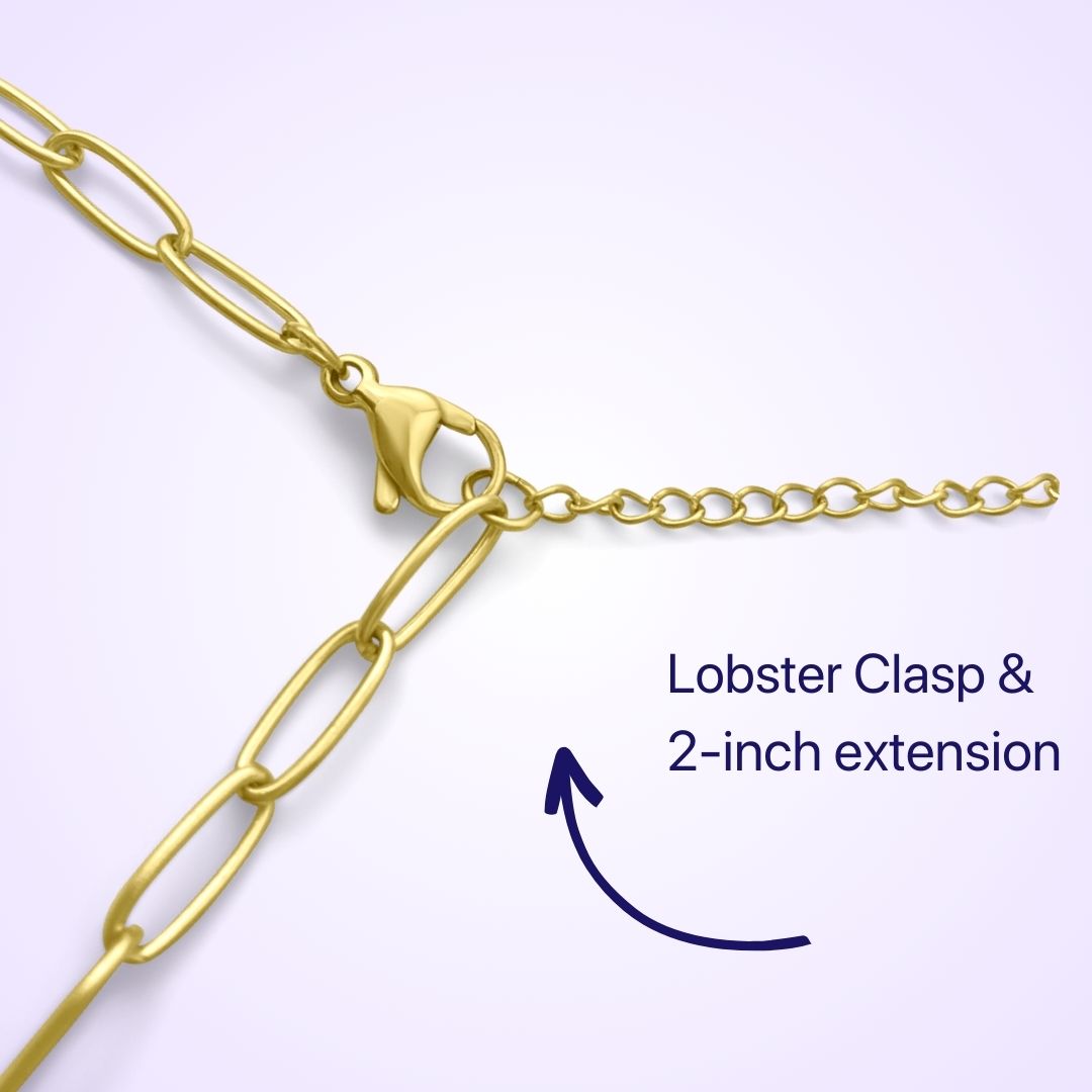 Collar con nombre esencial infinito de CustomGld