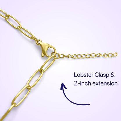 Collar con nombre esencial infinito de CustomGld