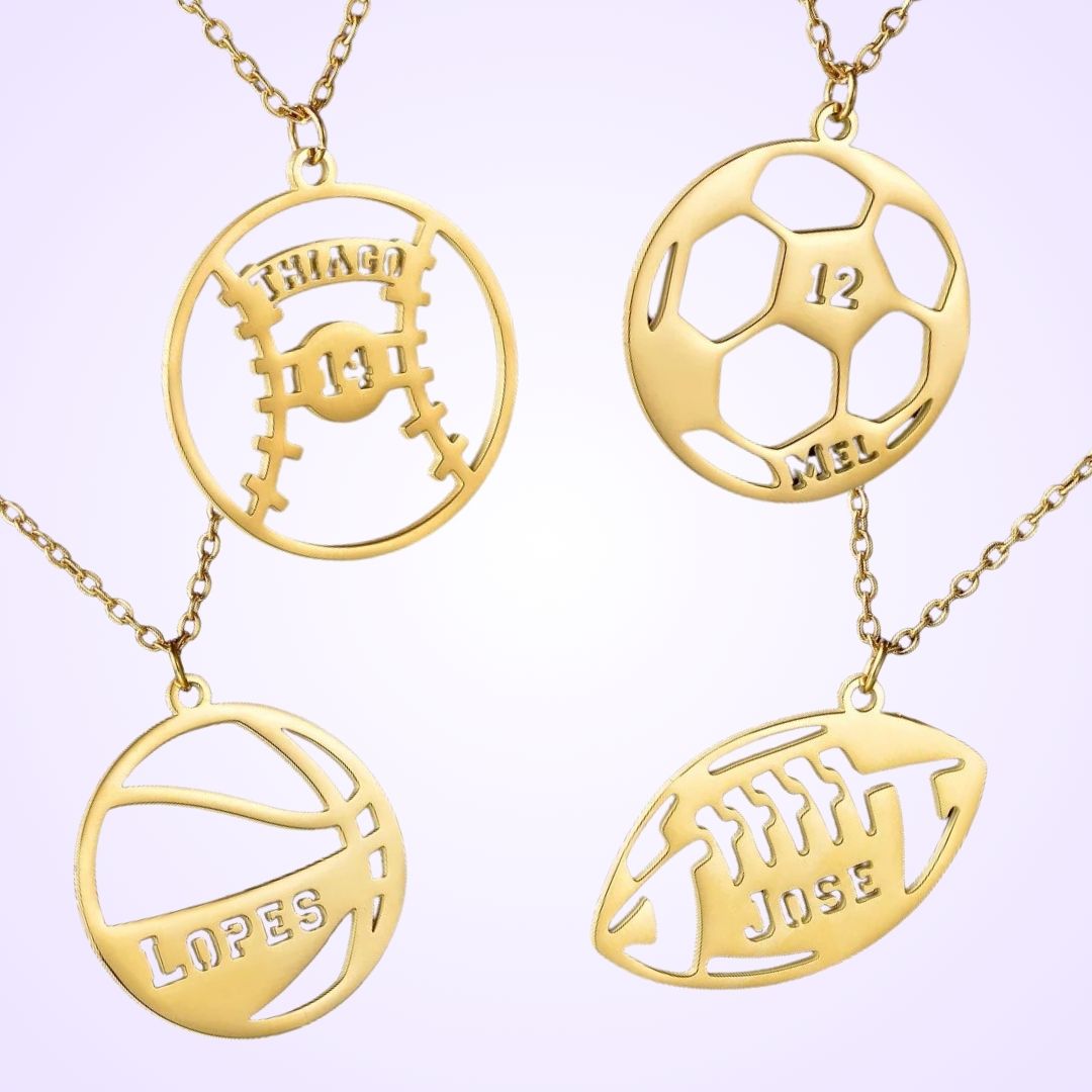 The Playmaker Name Necklace