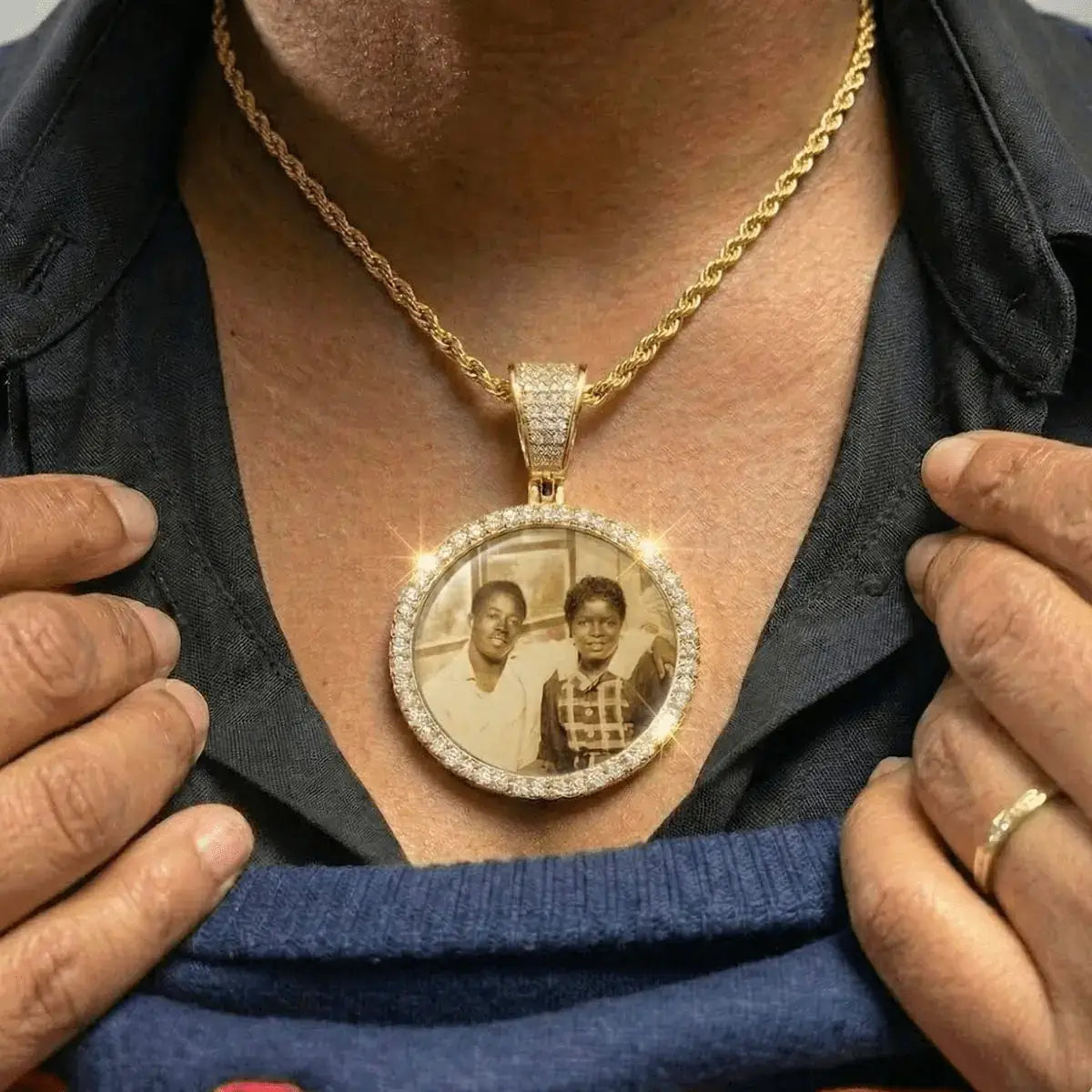 Custom Photo Pendant