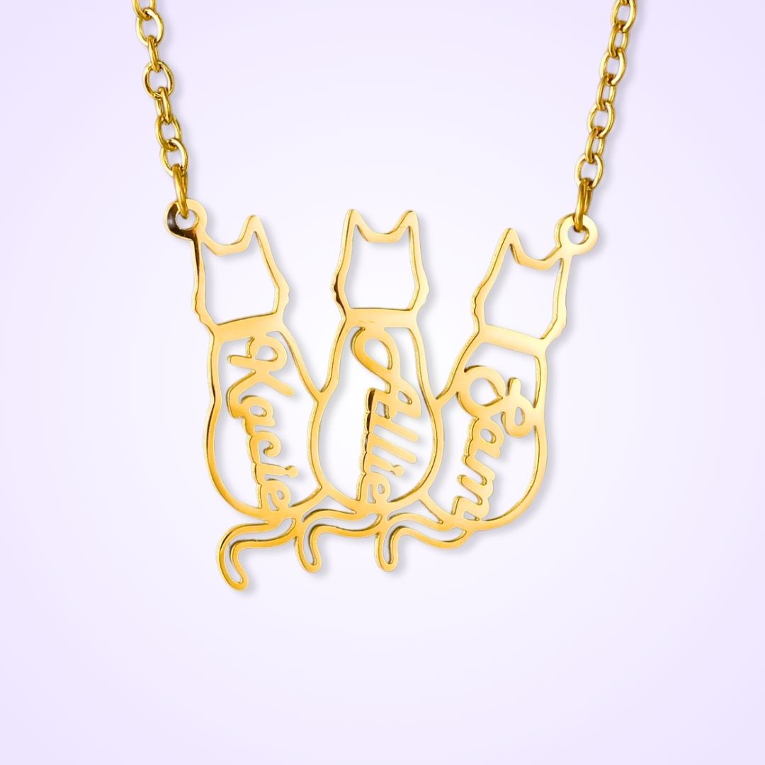 Custom Kitty Necklace