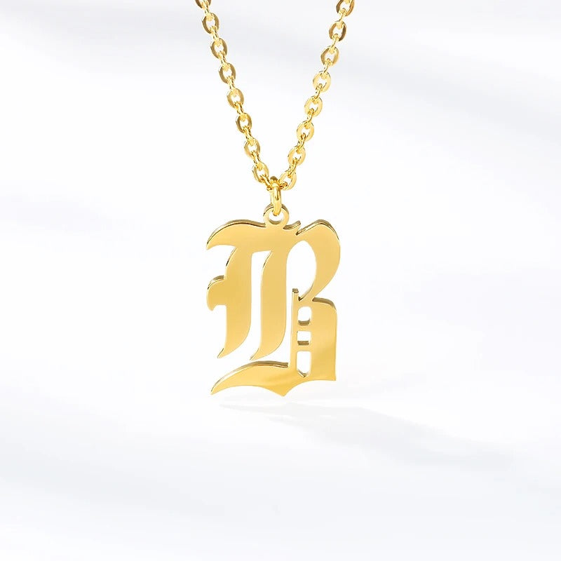 Gran collar inicial victoriano