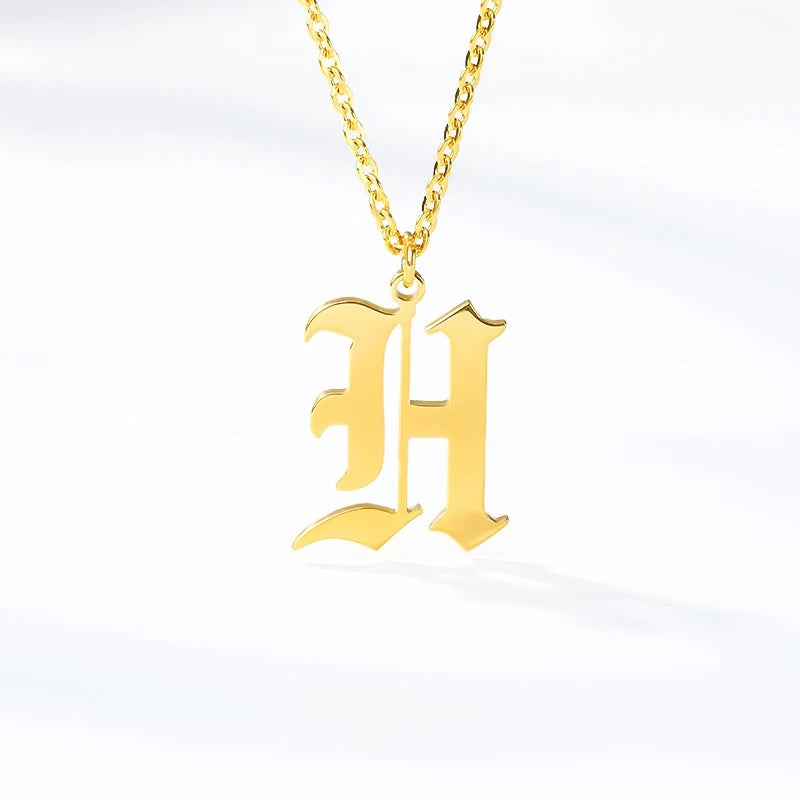 Gran collar inicial victoriano