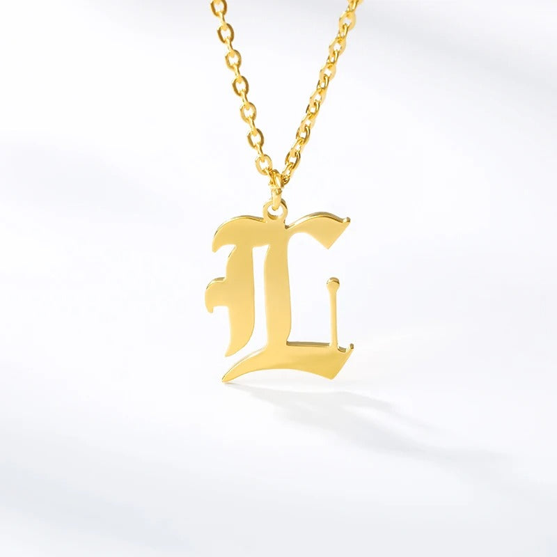 Gran collar inicial victoriano