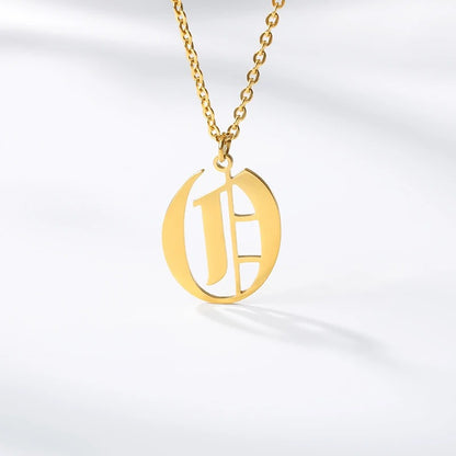 Gran collar inicial victoriano