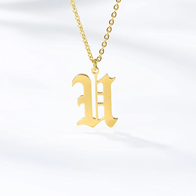 Gran collar inicial victoriano