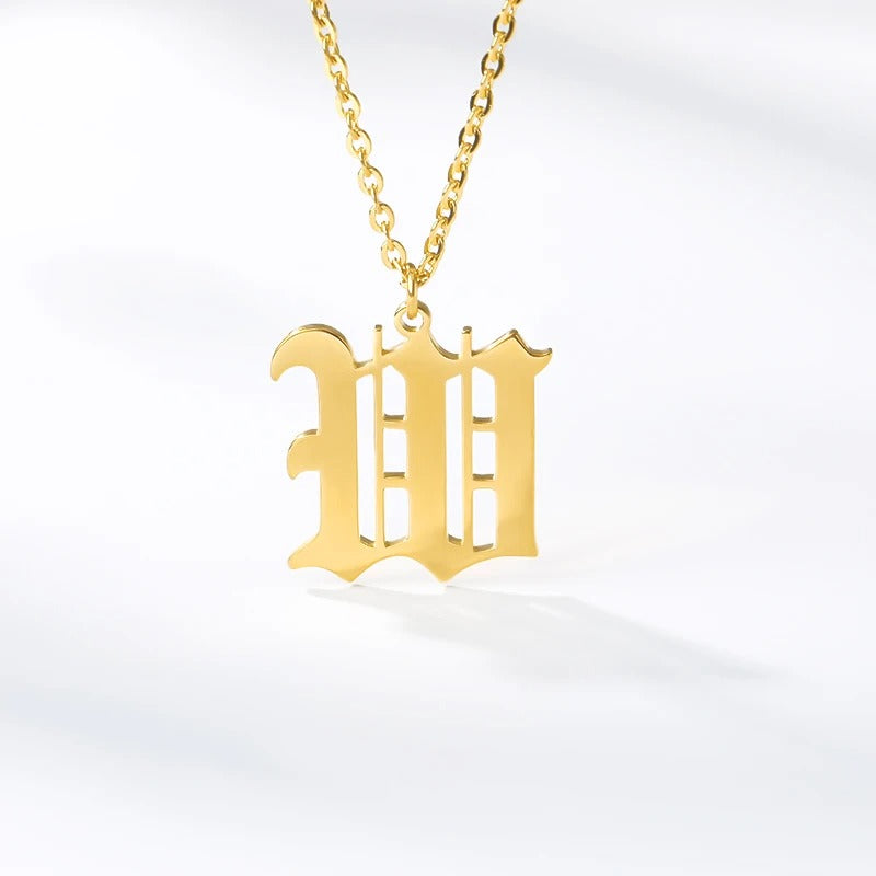 Gran collar inicial victoriano