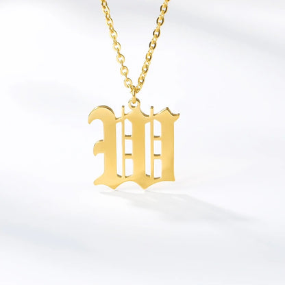 Gran collar inicial victoriano