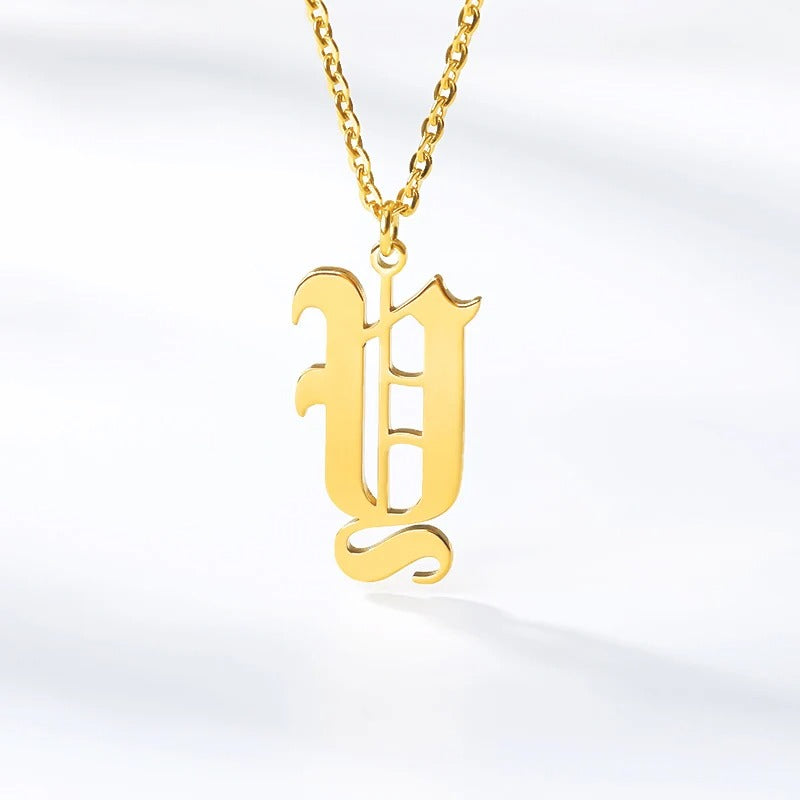 Gran collar inicial victoriano