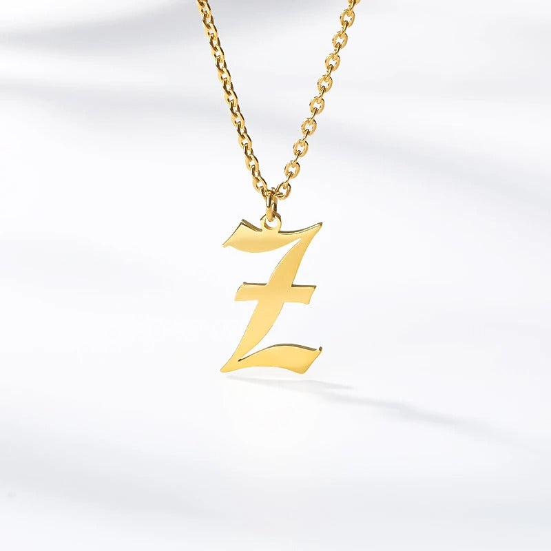 Gran collar inicial victoriano