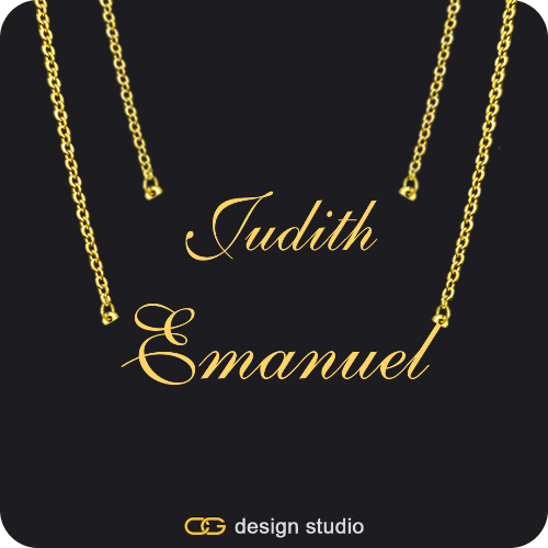 The Essential Double Layer Name Necklace