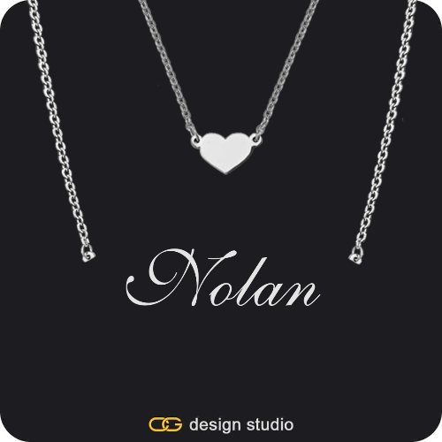 The Essential Double Layer Name Necklace