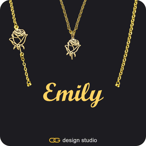 The Essential Charm Name Necklace