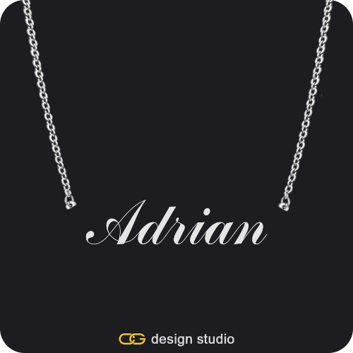 The Essential Charm Name Necklace