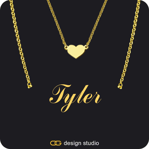 The Essential Double Layer Name Necklace