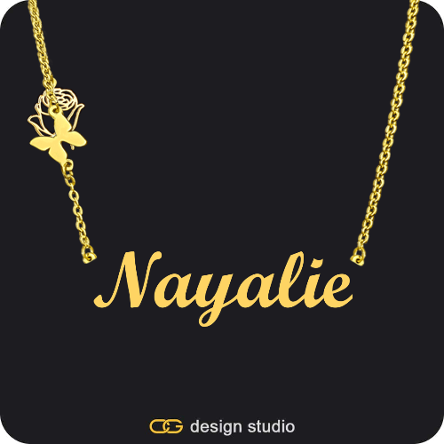 The Essential Charm Name Necklace