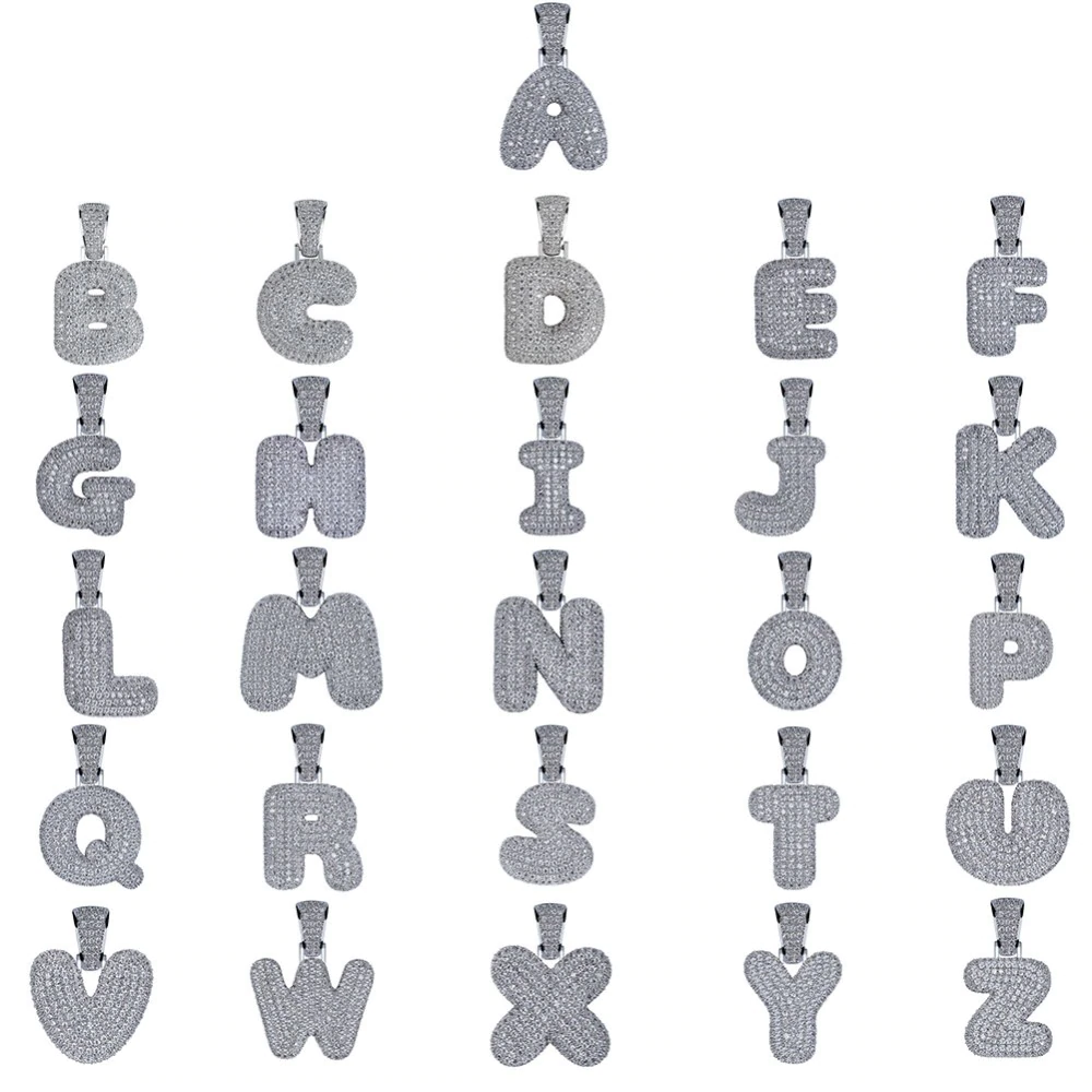 a-z bubble letter is a custom jewelry item with fast reliable shipping