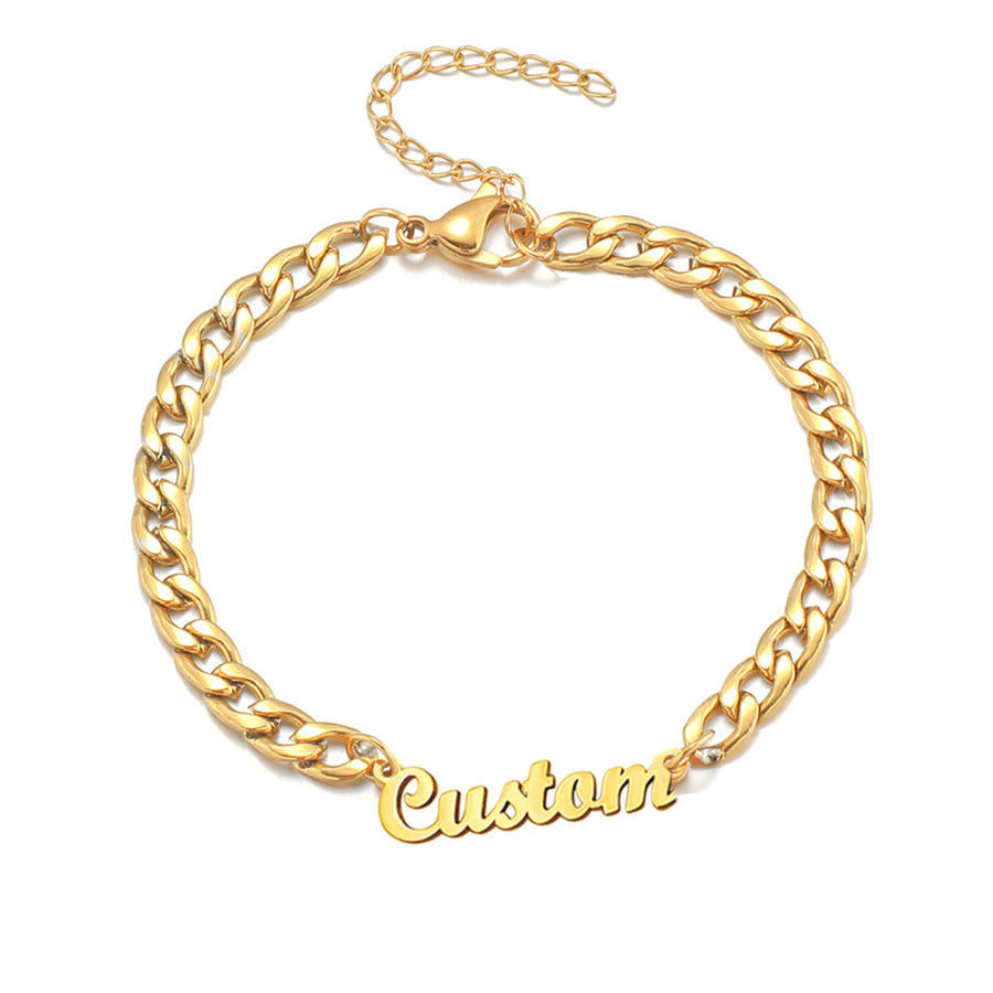 custom name 5mm CUBAN bracelet