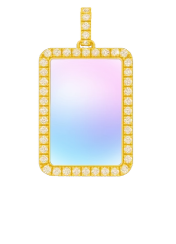 Rectangle pendant